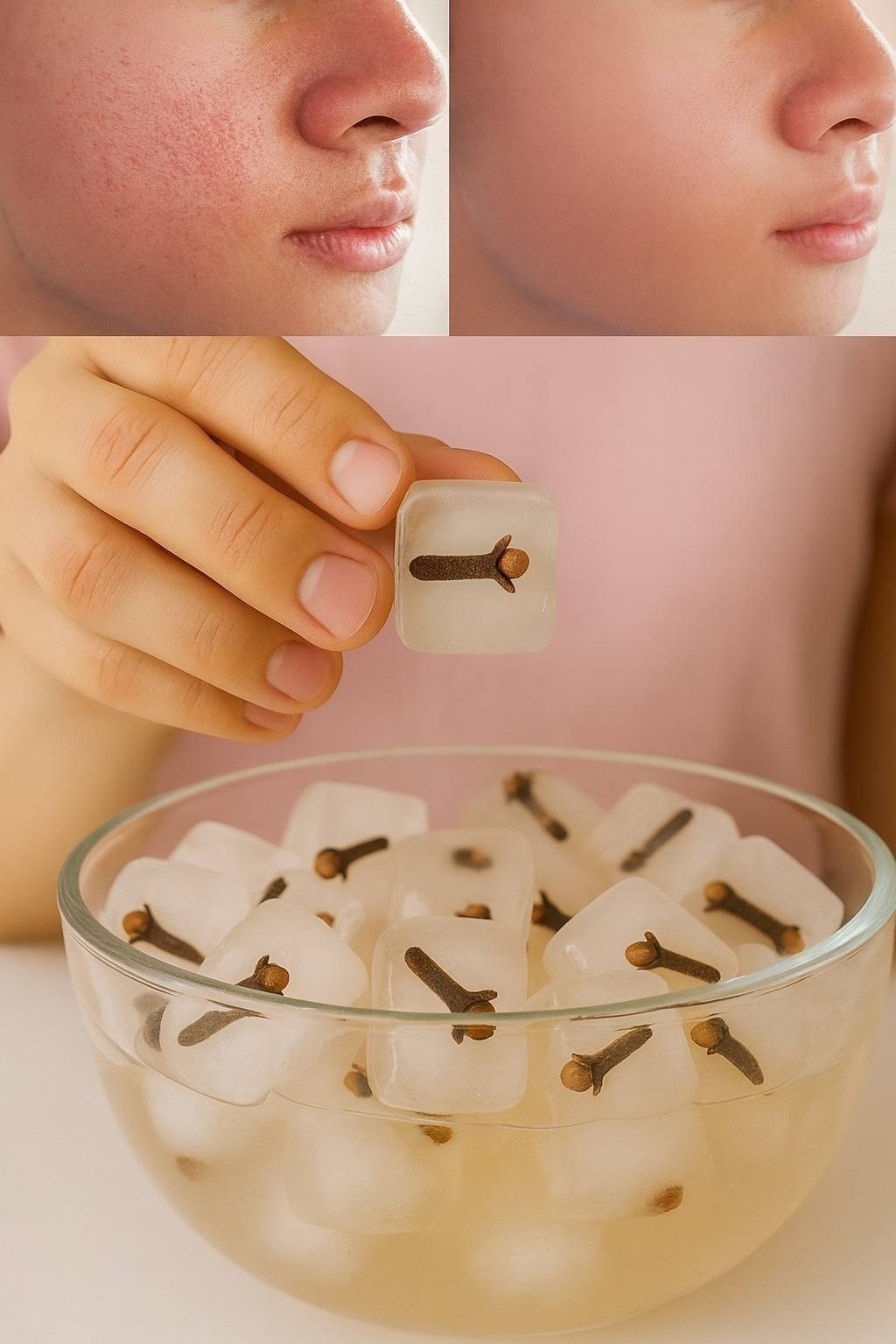 dimentica le creme costose un cubetto di ghiaccio con chiodi di garofano al giorno e le rughe scompaiono