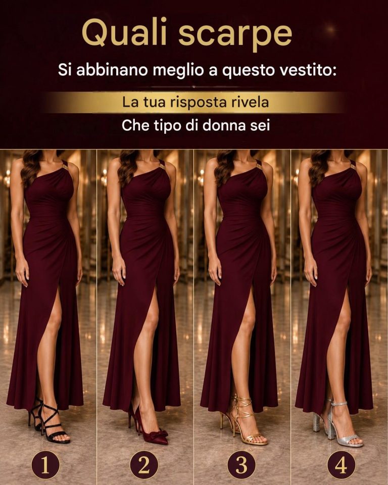 Quali scarpe calzano meglio a questo vestito? La tua risposta rivela che tipo di donna sei