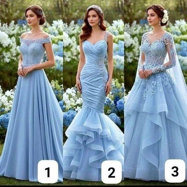Quale abito da sposa è più bello?