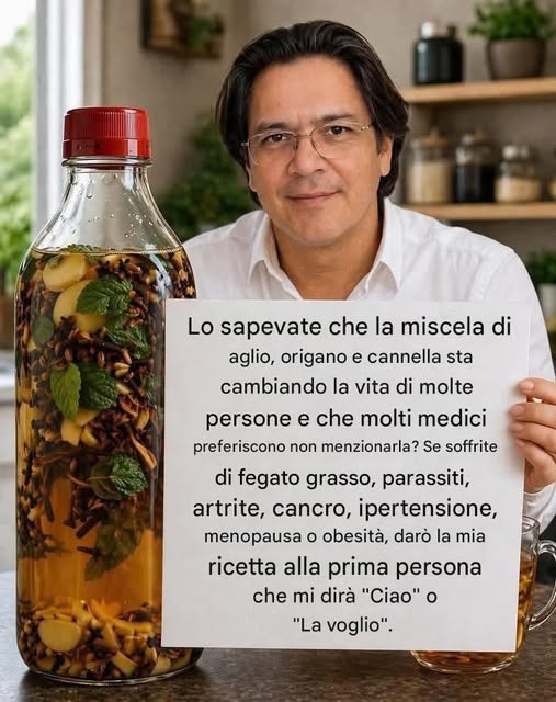 Alcuni dicono che aglio e origano cambino la vita, e molti medici preferiscono non menzionarlo. Ti darò la ricetta se mi dici “ciao” o “la voglio”.