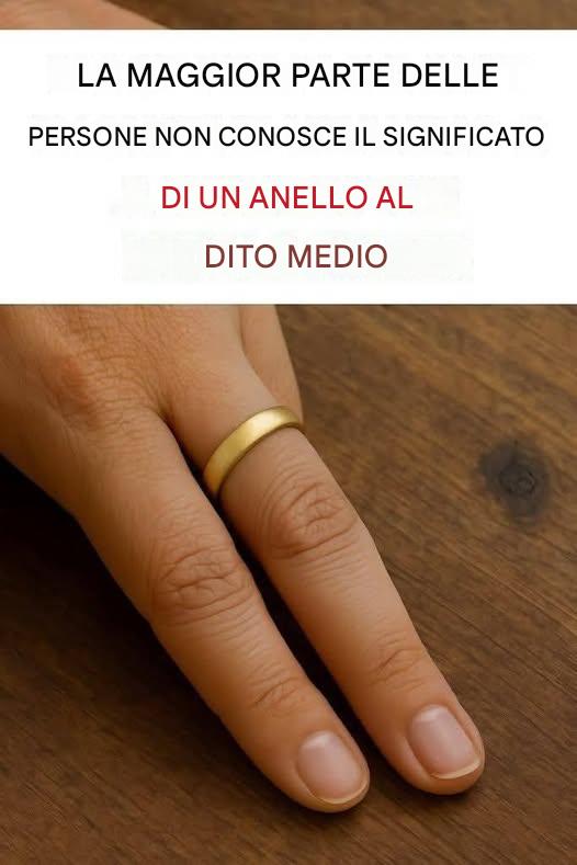 Il significato di indossare un anello al dito medio – Simbolismo, stile e cultura