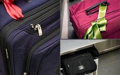 Un operatore dell’aeroporto spiega perché non è una buona idea mettere un nastro sul bagaglio.