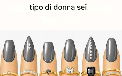 Scegli la forma della tua unghia e scopri chi sei davvero