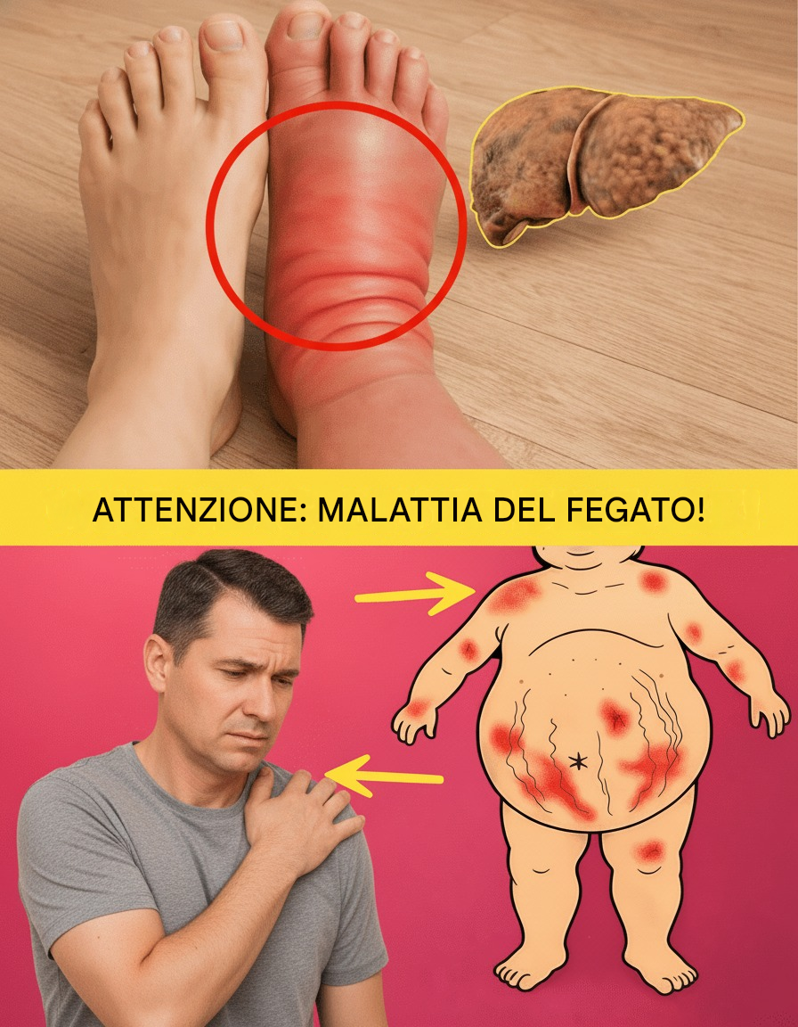 I tuoi piedi urlano! 12 segnali d’allarme urgenti: il tuo fegato è in pericolo – ascolta attentamente!