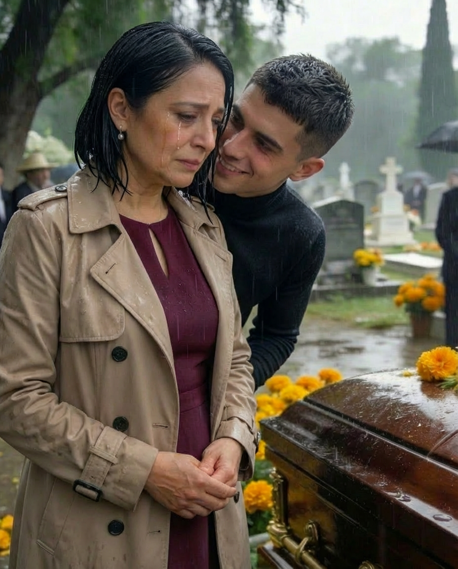Al funerale di mio marito, mio ​​figlio mi ha stretto la mano e mi ha sussurrato: “Tu non fai più parte di questa famiglia”.