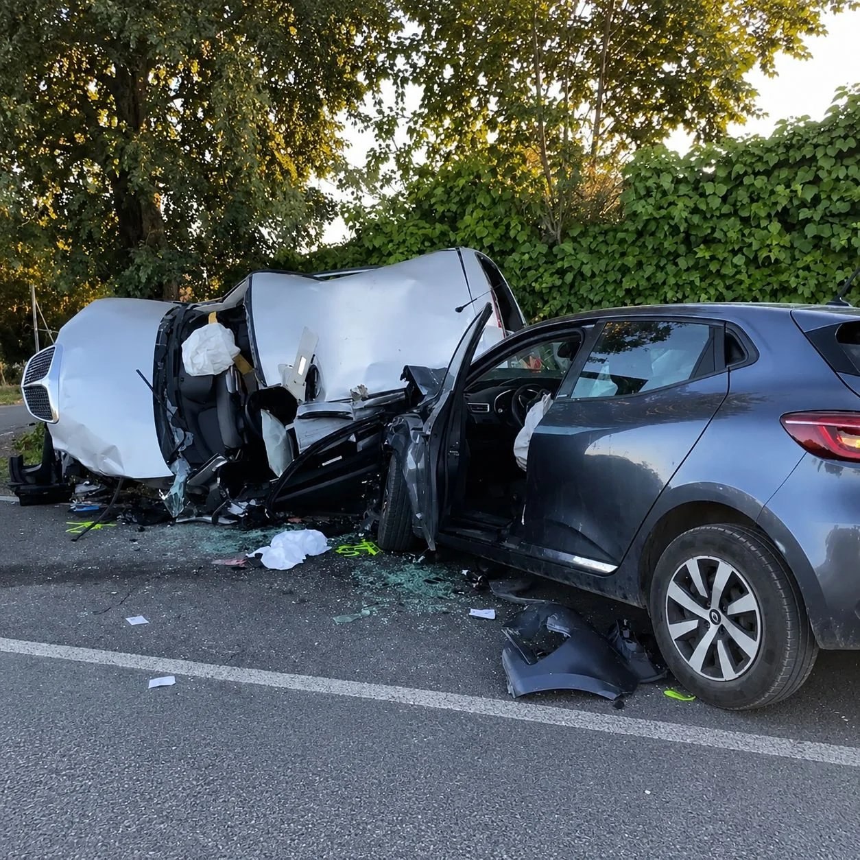 Italia, gravissimo sinistro stradale tra 3 autovetture: feriti e deceduti (1 / 2)