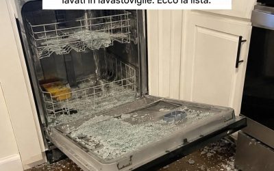 **8 cose che non dovresti mai mettere in lavastoviglie** (e perché)