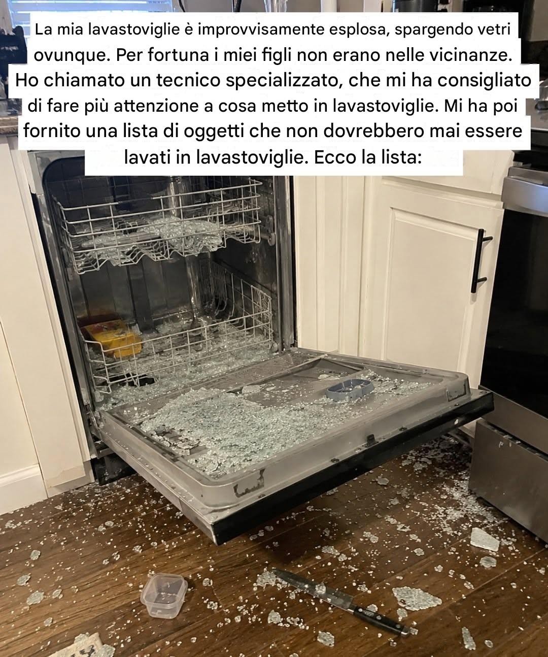 **8 cose che non dovresti mai mettere in lavastoviglie** (e perché)