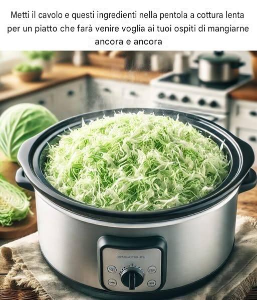 Metti cavolo e questi ingredienti nella slow cooker per un pasto che gli ospiti desidereranno più e più volte
