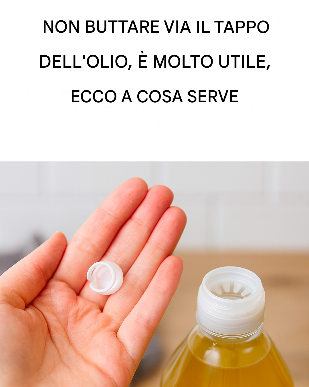Non buttare via l’anello del tappo dell’olio: è più utile di quanto pensi!