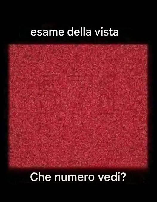 Esame oculistico: riesci a vedere un numero nascosto? Clicca sul link