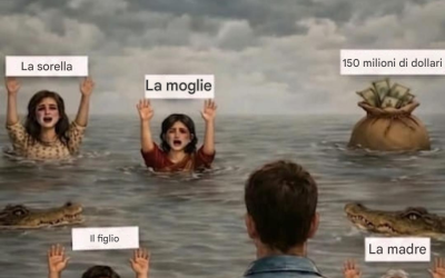 Immaginate di trovarvi in ​​questa situazione estrema. Chi salvereste per primo?