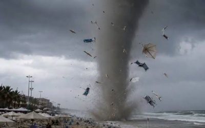 🛑 Tromba d’aria si abbatte sulla spiaggia italiana: ci sono m… Altro….
