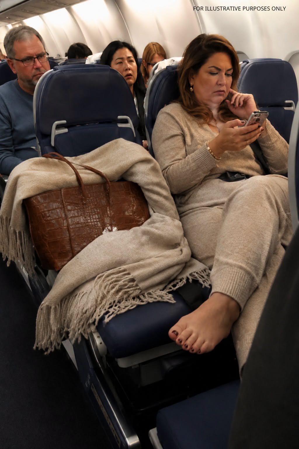 Una donna ha preso il mio posto sull’aereo: la figlia maggiore ha tirato fuori dallo zaino lasciando tutti i passeggeri senza parole.