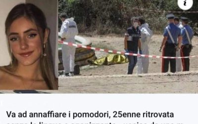 Va ad annaffiare i pomodori, 25enne ritrovata agonizzante (1 / 2)
