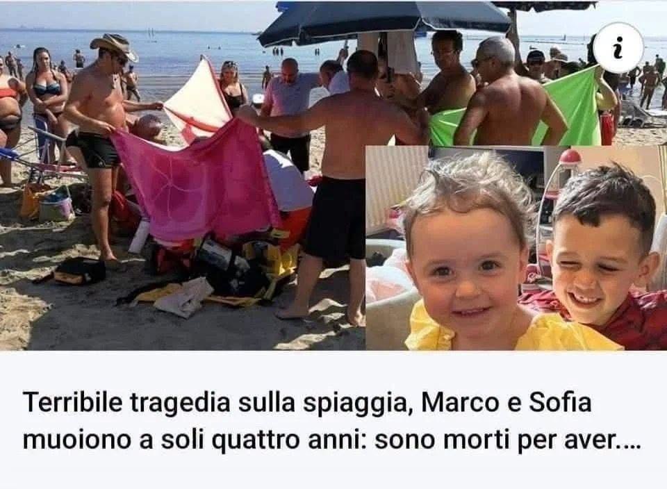 È accaduto in spiaggia, bagnanti senza parole: sono deceduti (1 / 2)