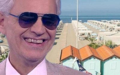 Quanto costa una giornata al mare allo stabilimento di Andrea Bocelli (1 / 2)