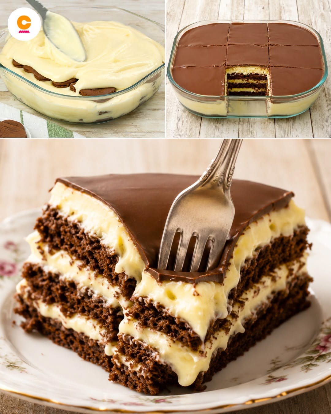 TORTA DELIZIOSA SENZA COTTURA😍 Perfetto quando hai bisogno di un dessert dell’ultimo minuto, lo adorerai! Salva la ricetta👇