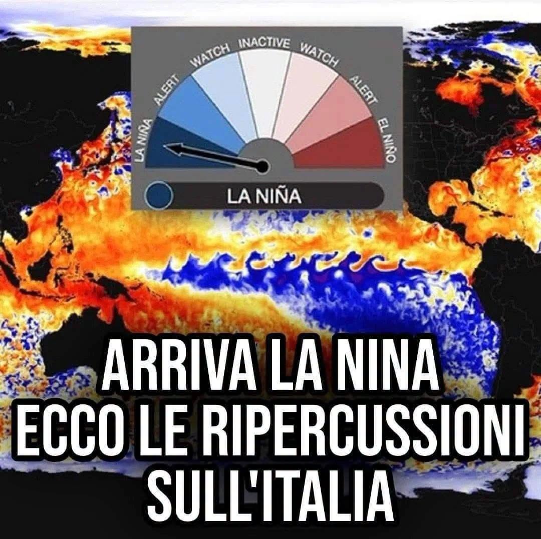 Meteo, arriva La Nina: ecco quali ripercussioni ci saranno (1 / 2)