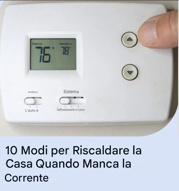 Come mantenere la casa calda durante un’interruzione di corrente
