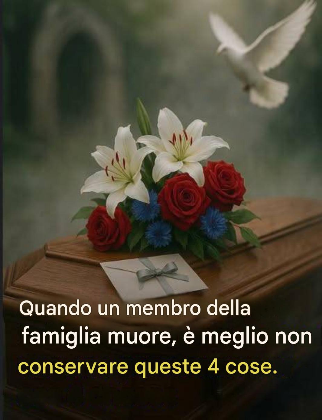Tre motivi per non tenere tutto dopo la perdita di una persona cara (e come farlo diversamente)
