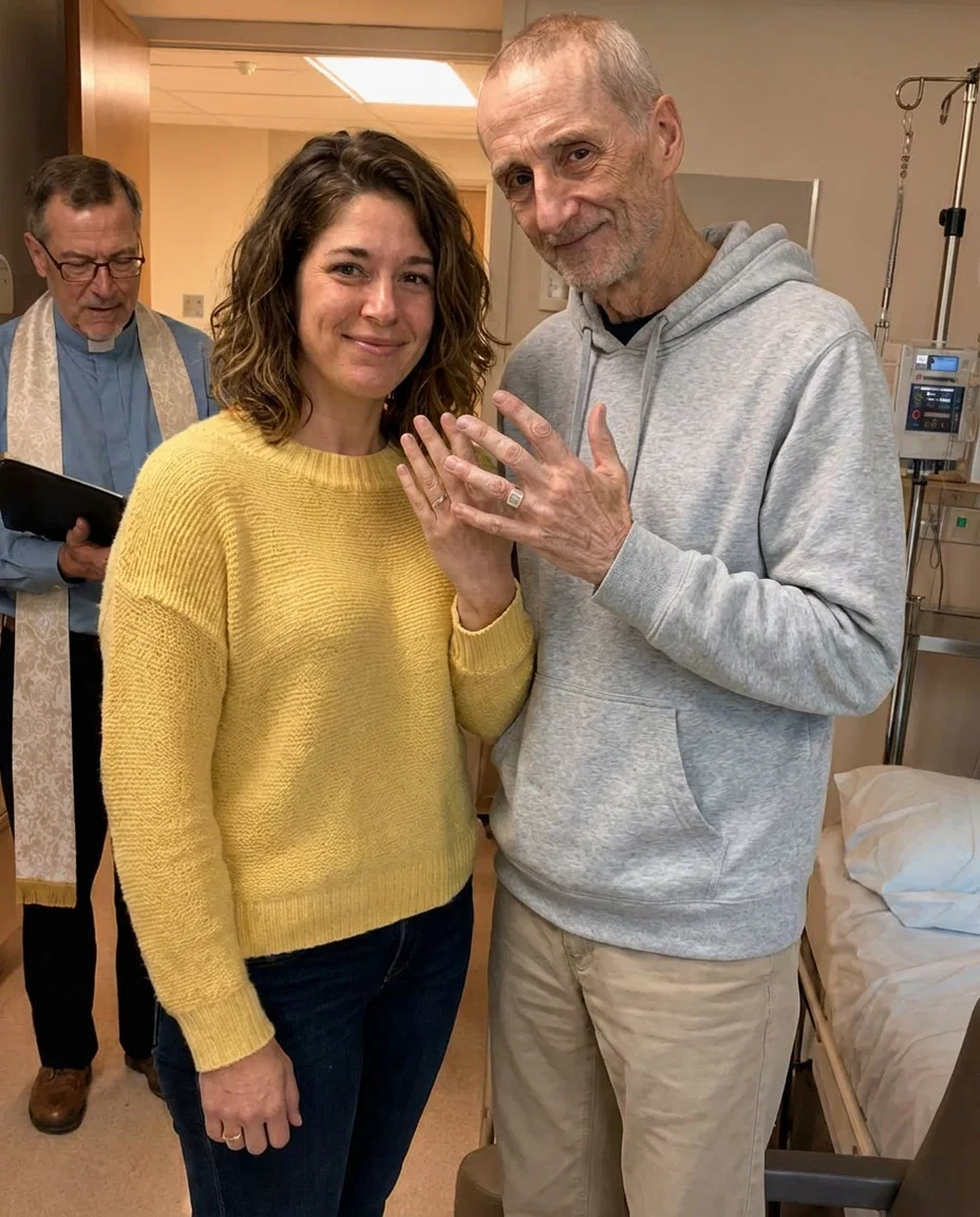 Ho sposato uno sconosciuto nella sala d’attesa di un ospedale perché non morisse da solo – Dopo una settimana di matrimonio, il suo avvocato mi ha consegnato il suo zaino.