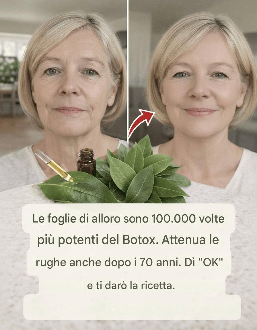 Foglia di alloro per le rughe: un agente naturale anti-età che nutre la pelle